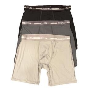 Set of 3 Comfort Micro Nylon  Boxer Briefs Tommy John Size M